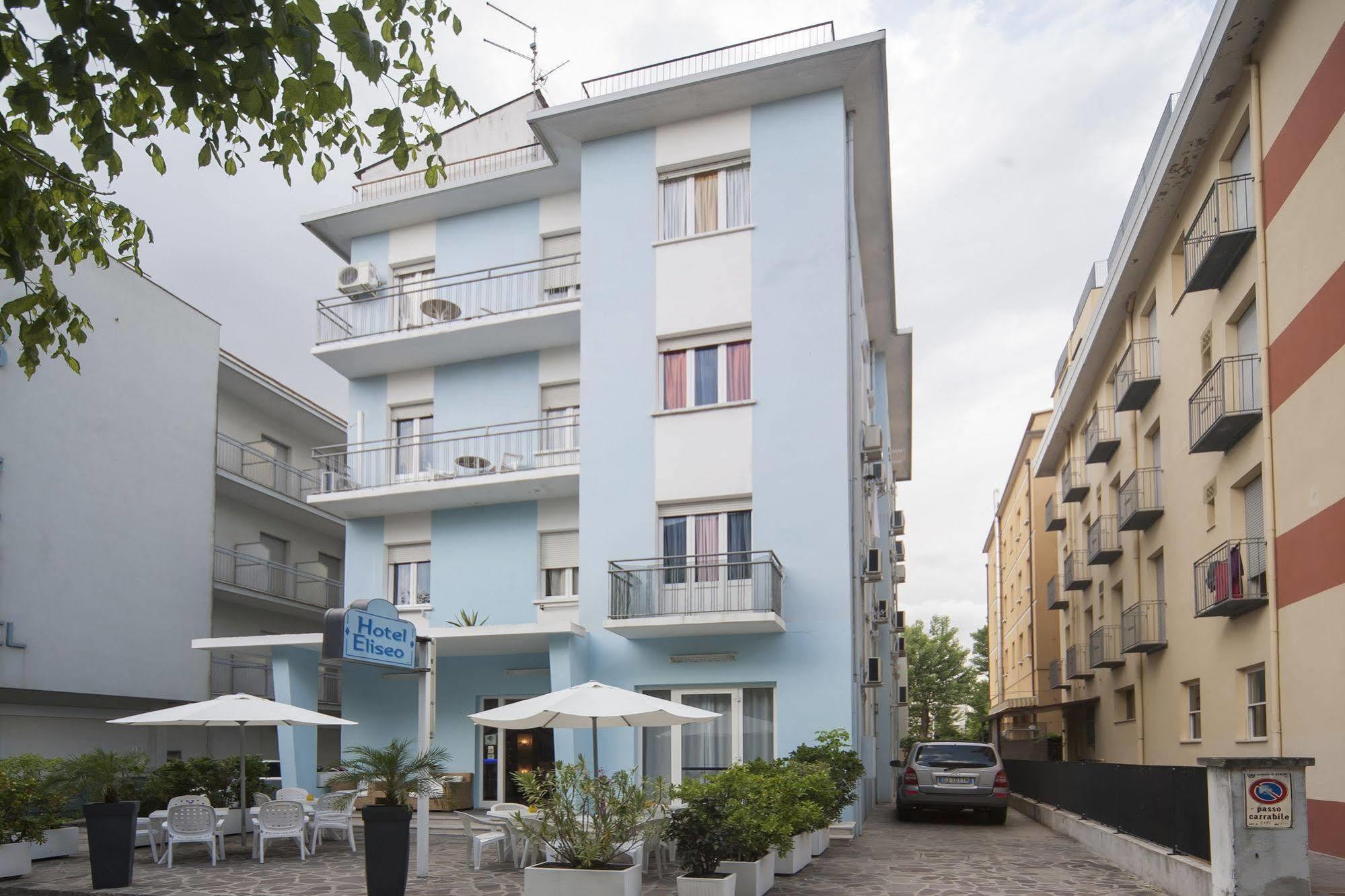 Hotel Eliseo Rimini Bagian luar foto